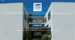 Desktop Screenshot of biophyderm.net